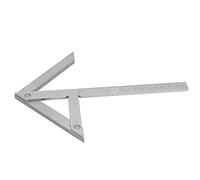 ViaGasaFamido Medidor de ángulo Central Medidor de Cuadrados de Centrado de Acero Inoxidable 150 X 130 Mm de Línea de Buscador Central para Marcar Trabajos de Placas Circulares en Carpintería Diseño