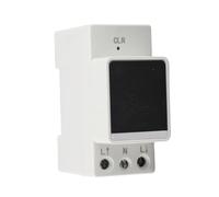 ViaGasaFamido Medidor de Energía de Riel Din Medidor de Potencia de CA con Pantalla a Color Lecturas en Tiempo Real 80-270V 0-100A Diseño Compacto para el Hogar Oficinas Hoteles