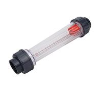 ViaGasaFamido Medidor de Flujo de Líquido Tipo Tubo de Plástico, Herramienta de Medición Precisa del Flujo de Agua, Rango de 1-10 M3/H para Piscinas, Aplicaciones Industriales