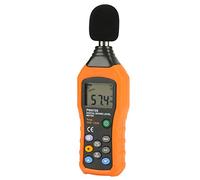 ViaGasaFamido Medidor de Nivel de Sonido, Probador de Ruido Digital LCD, Dispositivo de Medición SPL Portátil, Herramienta de Medición de Sonido de 30 DB a 130 DB para el Hogar y la Industria