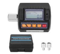 ViaGasaFamido Medidor de Torsión Digital Portátil, 20-200N.M, Pantalla LCD, con Adaptadores 1/4 y 3/8, Llave de Trinquete de Alta Precisión