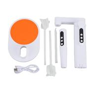 ViaGasaFamido Mezclador Eléctrico de Resina con Soporte, 5 Velocidades Ajustables 80-400 RPM Agitación Bidireccional Minimizando Burbujas, con Base de Silicona Antideslizante para