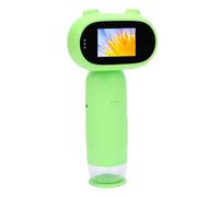 ViaGasaFamido Microscopio de Bolsillo para Niños con 8 Luces LED y Pantalla de 1080P para Imágenes Claras Adecuado para Jóvenes Exploradores y Estudiantes