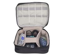 ViaGasaFamido Microscopio de Fibra óptica 400X, Pantalla LCD HD Portátil, Grabación de Mediciones en Tiempo Real para Análisis e Inspección de Fibras