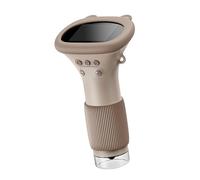 ViaGasaFamido Microscopio Digital de 2 Pulgadas Microscopio de Bolsillo Portátil 1000X con Pantalla IPS de 2 Pulgadas 8 Luces LED para Exploración de Niños Conexión USB para PC