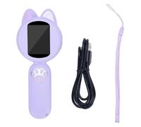 ViaGasaFamido Microscopio Portátil, Microscopio Portátil con Pantalla IPS de 2 Pulgadas con 8 Luces LED Ajustables, para Exploraciones Al Aire Libre y Educación Científica