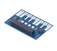 ViaGasaFamido Mini Módulo de Piano para Micro: bit, 13 Botones Táctiles, Interfaz I2C, 4 LED, WS2812B, 16m Colores, 3.35x2.20 Pulgadas de Tamaño