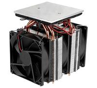 ViaGasaFamido Mini Refrigerador Termoeléctrico, de Aire Acondicionado con Disipador de Calor Semiconductor, Dispositivo de Enfriamiento de 120 W CC 12 V para Refrigeración y Cuidado de Mascotas