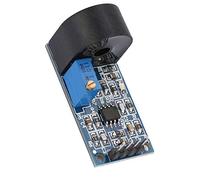 ViaGasaFamido Módulo Transformador de Corriente, Sensor de Corriente CA Ajustable, Rango 5A con Amplificador Operacional Alto para Proyectos Eléctricos