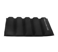 ViaGasaFamido Molde de Silicona para, Antiadherente, Molde para Pan Francés, Bandeja para Hornear Pan Oblonga, Resistente Al Calor hasta 250 °C, Fácil de Limpiar, para Horno, Microondas,