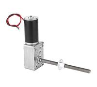 ViaGasaFamido Motor de Engranaje de Gusano con Brida 2480 Motor sin Carga Reduce de Bloqueo de Bloqueo Caja de Engranajes de Cobre (Relación de reducción de velocidad 500)