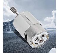 ViaGasaFamido Motor Micromotor de Alta Velocidad RS550 de 6 V, Material de Primera Calidad con Gran Potencia para Coches de Juguete Eléctricos y Motocicletas para Niños (6V550-8000rpm)