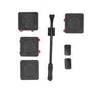 ViaGasaFamido Mover Muebles, Herramienta Móvil de Acero Inoxidable, Movimiento sin Esfuerzo para Objetos Pesados, Ideal para Manipulación de Muebles para el Hogar