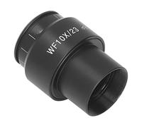ViaGasaFamido Ocular de Microscopio, Lente óptica de Aleación de Aluminio, Aumento WF10X, Interfaz de 30 Mm, Ideal para Usuarios de Microscopios Digitales