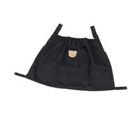 ViaGasaFamido Organizador de Cochecito Universal Bolsa de Carga Nylon Botella Impermeable Bolsa de Almacenamiento de Pañales sin Resbalón Multifuncional Soporte de Colgación de Alta Capacidad (BLACK)