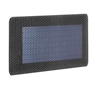 ViaGasaFamido Panel Solar de Silicio Amorfo de Células Solares Pequeñas, Panel Solar Flexible de 0.3W 2V, para Luces de Pared de Bricolaje, Cargadores de Auriculares Inalámbricos Al Aire Libre