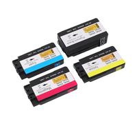 ViaGasaFamido Paquete Combinado de Cartuchos de Tinta de 4 Piezas, Alto Rendimiento Negro Cian Magenta Amarillo, Reemplazo para Impresoras de Inyección de Tinta OfficeJet 8702 Pro 7720 7730