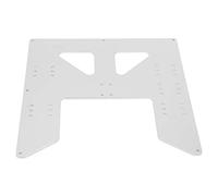 ViaGasaFamido Placa de Aluminio de Cama Caliente, Material Liviano, Superficie Lisa para Impresora 3D PRUSA I3 Anet A8, Tamaño 219 X 219 X 3 Mm, Ideal para Entusiastas de la Impresión 3D