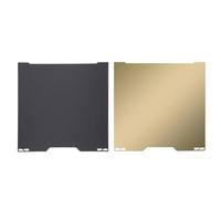 ViaGasaFamido Placa de Construcción para Impresora 3D PEI PET, 355x346mm, Doble Cara, Textura Suave para Laboratorio H2D, Superficie de Fibra de Carbono, Alta Adherencia para PLA ABS PETG