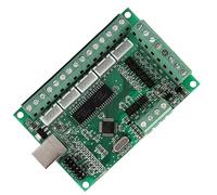 ViaGasaFamido Placa de Control de Movimiento USB CNC Tarjeta de Interfaz USB Módulo de Control con Aislamiento de Optoacoplador Salida Analógica de 0-10 V para Máquina de Grabado