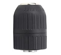 ViaGasaFamido Portabrocas de 2-13 Mm, Herramienta Autoajustable de Hierro y Plástico con Adaptador de Portabrocas para Fresadoras de Torno