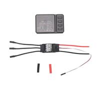 ViaGasaFamido RC sin Escobillas ESC 20A 2-3S Entrada LiPo Respuesta del Acelerador Ajustable Alta Seguridad para Aficionados Al Modelo de Avión RC