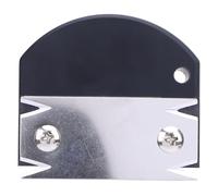 ViaGasaFamido Recortadora de Bandas Cortadora Cepilladora Manual Portátil con Hoja Reversible para Carpintería Adecuado para PVC ABS y Madera Maciza Diseño de Redondo para Mayor Comodidad y