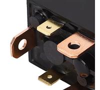 ViaGasaFamido Relé de Cabrestante 12 V 100 A Relé de Carga Dividida de 7 Pines con Contactos de Aleación de Plata y Carcasa de ABS para Vehículos Industriales ATV UTV Camión Contr