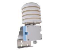 ViaGasaFamido Sensor de Humedad y Temperatura de Caja de Rejilla, Transmisor de Humedad Digital para Meteorología, Uso en Exteriores, Rango de 0-122 °F