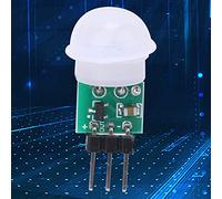 ViaGasaFamido Sensor de Movimiento Humano Infrarrojo Inteligente Módulo de Alta Sensibilidad Aplicación Amplia Aplicabilidad, Detector de Movimiento Humano, Activación Repetible, para Equipos