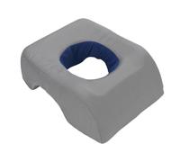 ViaGasaFamido Siervo de la Cara de Cojín para el Salón de Belleza y la Casa con un Material de Fibra de Poliéster Suave (gris azul)