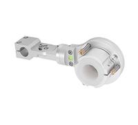ViaGasaFamido Soporte de Abrazadera de Antorcha de la Máquina de Corte de, Aleación de Aluminio de 40 Mm CNC Cutting Tool Tool. Revestimiento Estable y Duradero, Forro Seguro, Manga de Nylon