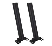 ViaGasaFamido Soporte de Acero de Aleación Ajustable para Montaje en Poste de Luz, para Iluminación Solar, Rotación de 180 Grados, Adecuado para Farolas y Graneros