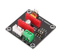 ViaGasaFamido Stepper Motor Driver Expansion Board, Control por | Esquema de unidad de 12/24 V para combinación de energía, conector de alimentación de terminal para acceso al cableado,
