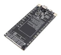 ViaGasaFamido Tablero de Detección de Activación de Carga de Batería, Ajuste Automático de 5V 9V con Clamp/Holder de Cocodrilo USB Tipo C, Herramienta de Activación Rápida de Batería para Modelos