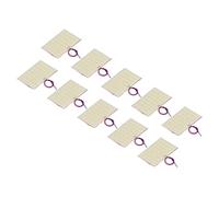 ViaGasaFamido Tablero de Lámpara LED SMD, 10 Piezas de Lámpara LED Bombilla de Chip SMD, Cuentas de Lámpara LED SMD 5W 3.2V 3.7V para Componente Electrónico de Luz de Césped de Pilar,