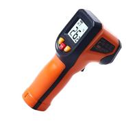 ViaGasaFamido Termómetro Infrarrojo, Material ABS, Lectura Precisa para Cocinar, Herramienta de Medición de Temperatura de Alimentos para Chefs, Rango de -50 a 600 Grados Celsius