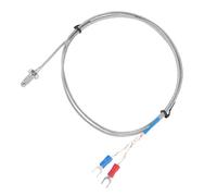 ViaGasaFamido Termopar Tipo K de Rosca Fina con Tornillo M6, Sensor de Temperatura de Respuesta Rápida, 0-400 ℃ para Maquinaria e Industria Alimentaria (#3)