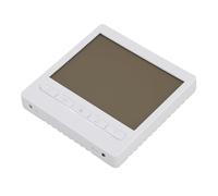 ViaGasaFamido Termostato Programable, Controlador de Temperatura Digital LCD de Material ABS para Aire Acondicionado y Calefacción por Suelo Radiante, 41-95 °F Ajustable con Función de Memoria para