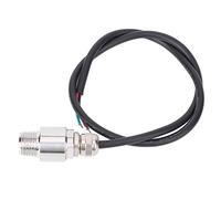 ViaGasaFamido Transmisor de Presión, Carcasa de Acero Inoxidable con Núcleo de Cerámica Avanzada, Salida de 0.5-4.5V, Rango de 0-1mPa para Accesorios de Compresor de Aire