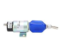 ViaGasaFamido Válvula de Válvula Solenoide de Apagado Válvula Solenoide de Apagado DC24V 2 Columnas de Plástico de Hierro para S4K S4K-T