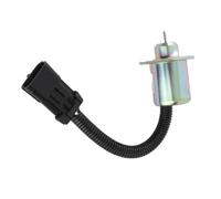 ViaGasaFamido Válvula Solenoide de Apagado 1503ES 12A5UC9S Reemplazo con Material ABS de Aleación de Aluminio para Excavadora SA-4561-T 12V DC