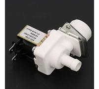 ViaGasaFamido Válvula Solenoide de Plástico Control de Entrada de Agua Tipo Normalmente Cerrado Rosca 3/4 con Estructura Compacta para Dispensador de Agua para Máquina de Hielo