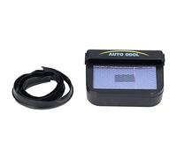 ViaGasaFamido Ventilador de Extracción para Coche, Ventilador Solar Fácil de Instalar en la Ventana del Coche, con Panel de Polisilicio para Purificar el Aire y Eliminar Olores, Resistente y