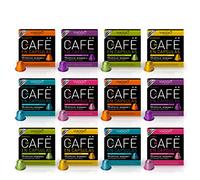 Viaggio Espresso Cápsulas de café compatibles con máquinas Nespresso Selección clásica (120 Cápsulas)