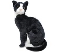 VIAHART Tate The Tuxedo Cat - Peluche de 14 pulgadas en blanco y negro - Gatito - de TigerHart Toys
