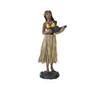 Viahsen Muñeco Hawaiano para El Salpicadero Muñeco Hawaiano con Guitarra Figuras Coleccionables para Fiestas Muñecos Cabezones para El Salpicadero Centros de, Estilo a