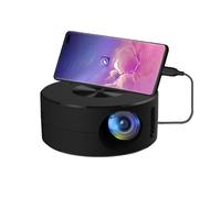 Viaja ligero, disfruta del mejor entretenimiento: miniproyector para divertirte en cualquier lugar con imagen de reflexión difusa y altavoces