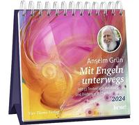 Viajando con ángeles 2024 - Calendario de posiciones: con 53 textos de Anselm Green e imágenes de Eberhard Münch