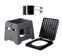 Viajar al baño para, inodoro portátil para | TOUNDO ERGONONOMIC TRABITOS POTTY Camp - Cuidado personal Baño portátil higiénico para y viajes por carretera
